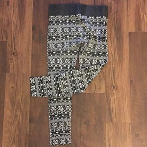 Fleece leggings